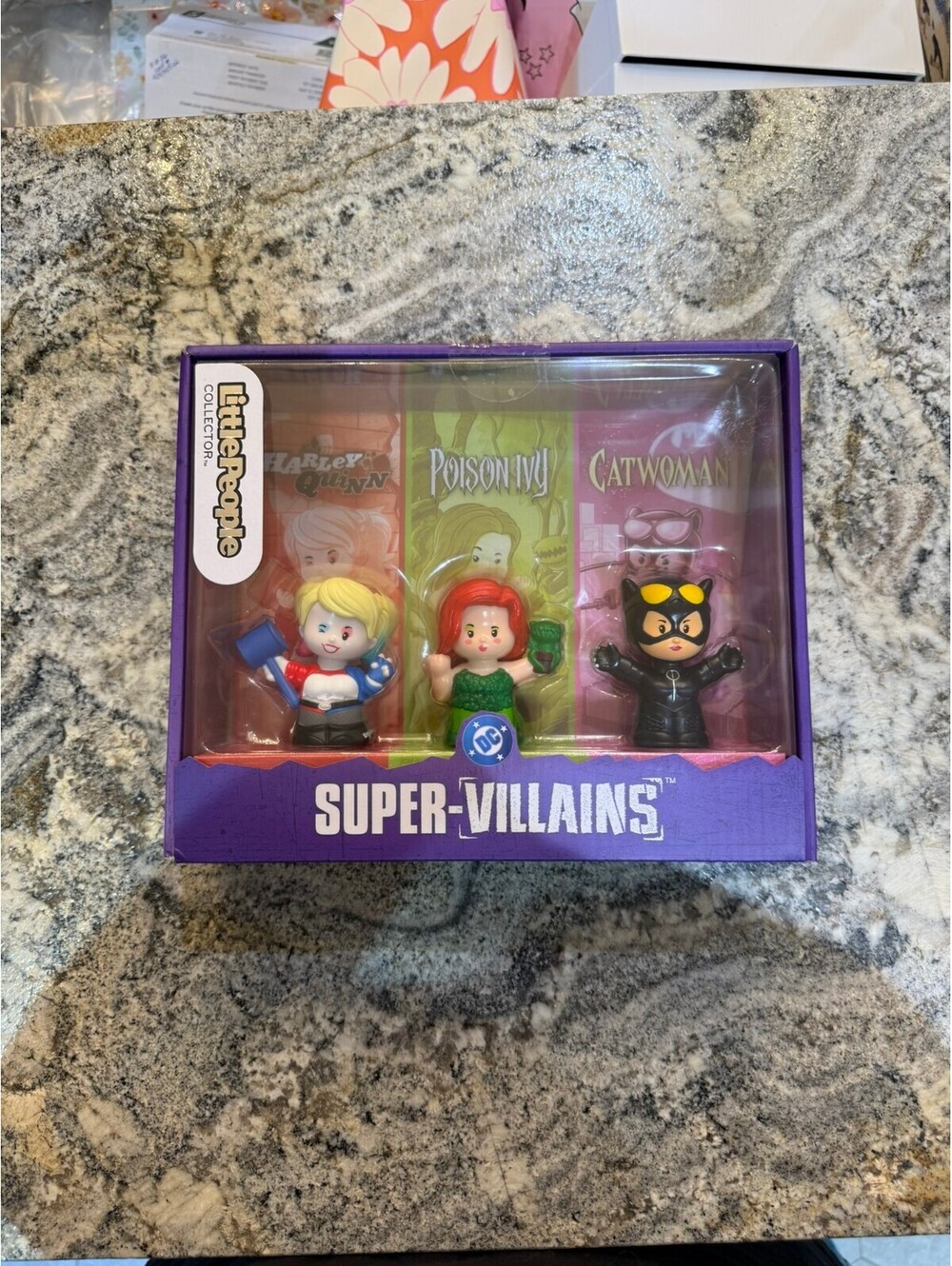 Little People Super-Villains Set - Harley Quinn, Poison Ivy, Catwoman
